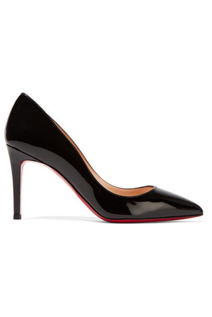 Christian Louboutin - Pigalle 85 Patent-leather Pumps - Black