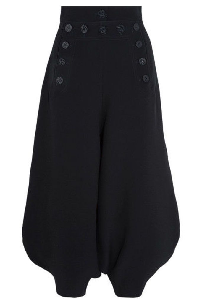 ChloÃ© - Cropped Crepe Pants - Midnight blue