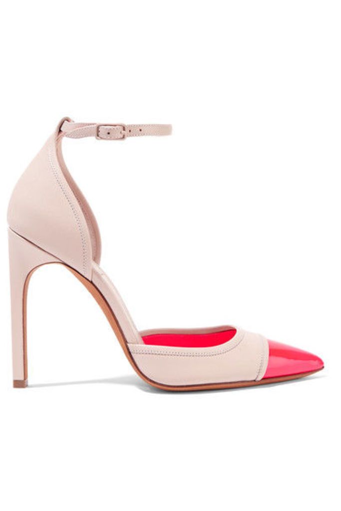 Givenchy - Matte And Patent-leather Pumps - Beige