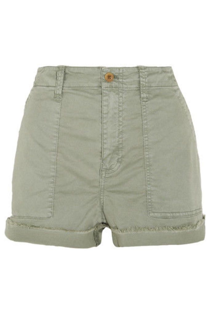 Madewell - Stretch-cotton Twill Shorts - Green