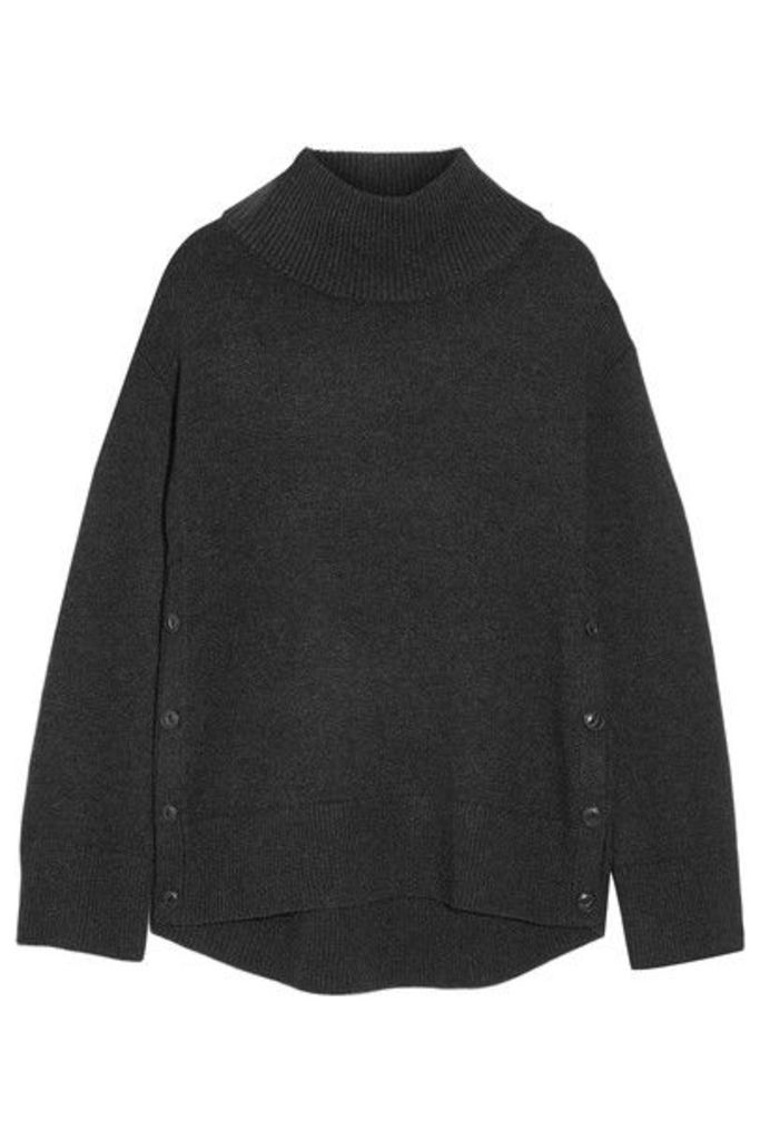 rag & bone - Phyllis Wool And Cashmere-blend Turtleneck Sweater - Charcoal