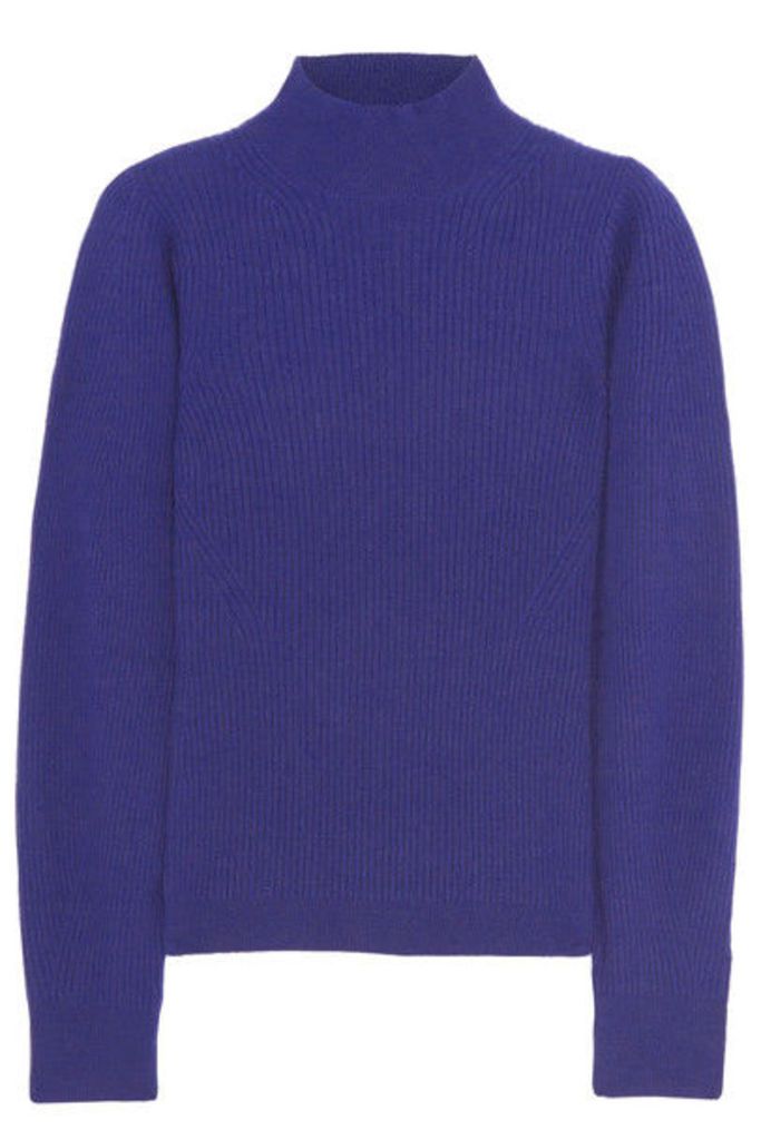 Mugler - Ribbed Cashmere Sweater - Royal blue