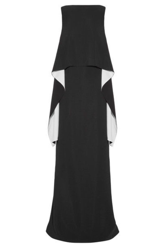 Givenchy - Draped Stretch-crepe Gown - Black