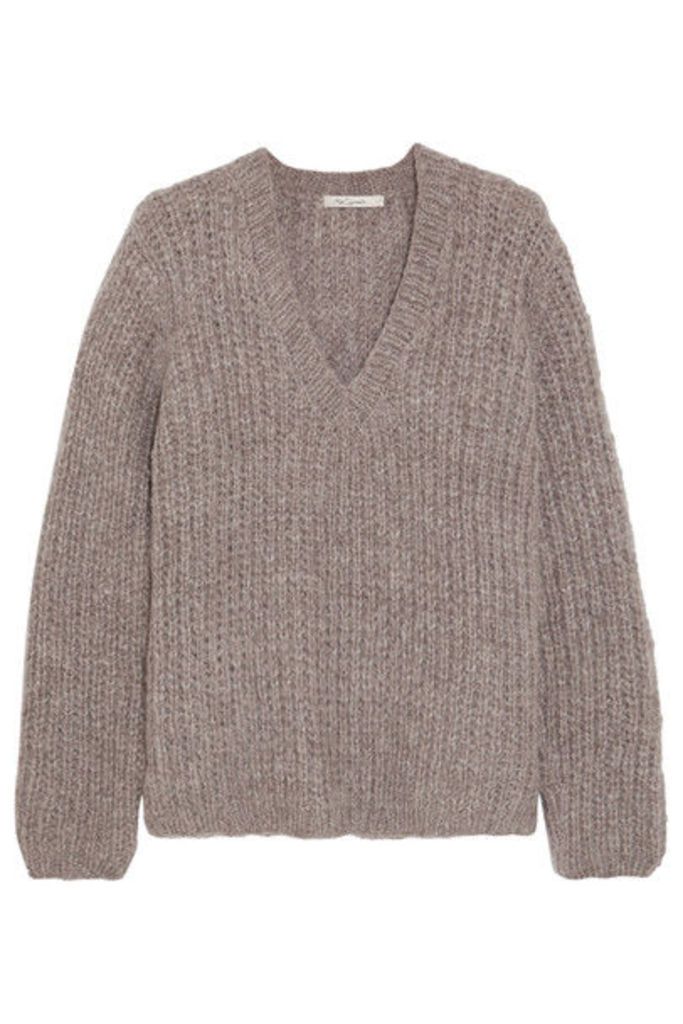 Mes Demoiselles - Odeon Ribbed-knit Sweater - Taupe