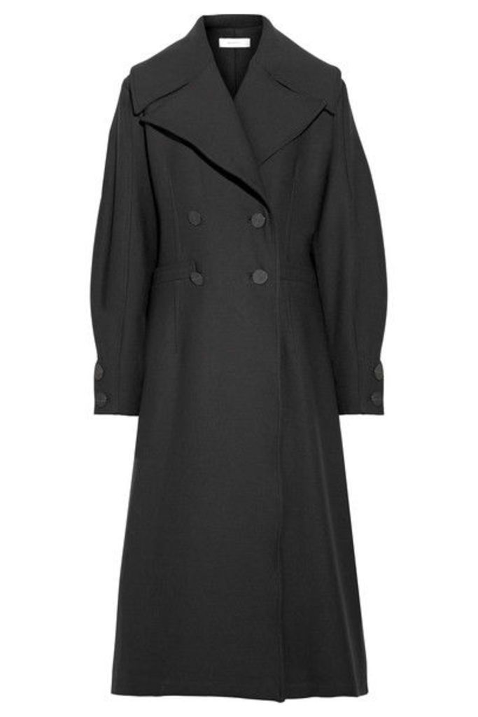 Beaufille - Ono Double-breasted Twill Coat - Black