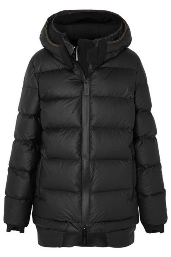 TEMPLA - Memba Hooded Quilted Shell Down Coat - Black