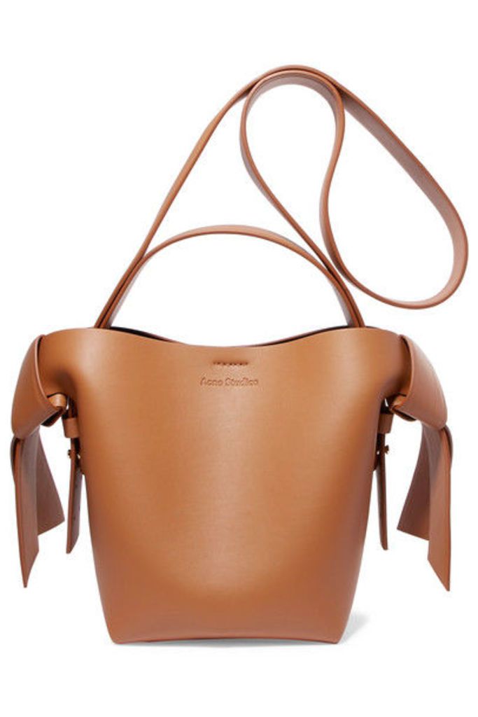 Acne Studios - Musubi Mini Knotted Leather Shoulder Bag - Tan