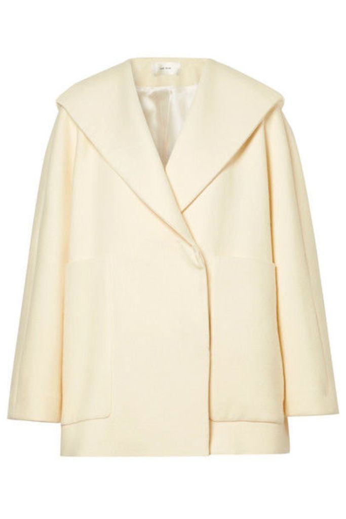 The Row - Ernstly Oversized Cotton And Wool-blend Jacket - Cream