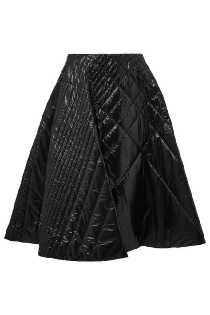 Moncler Genius - + 6 Noir Kei Ninomiya Quilted Shell Midi Skirt - Black