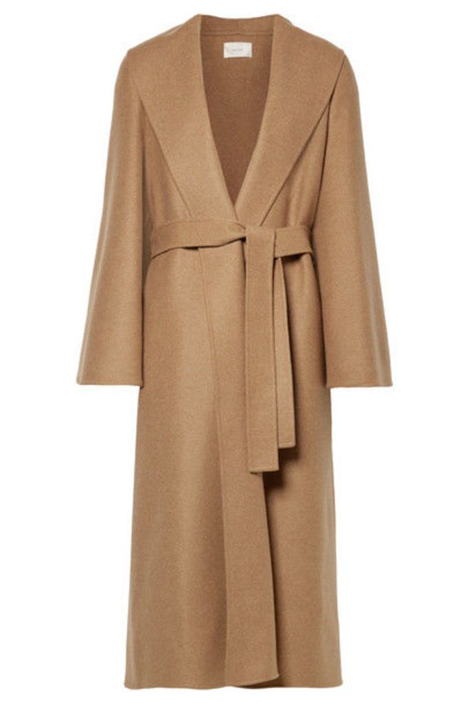 The Row - Parlie Oversized Belted Cashmere Coat - Camel
