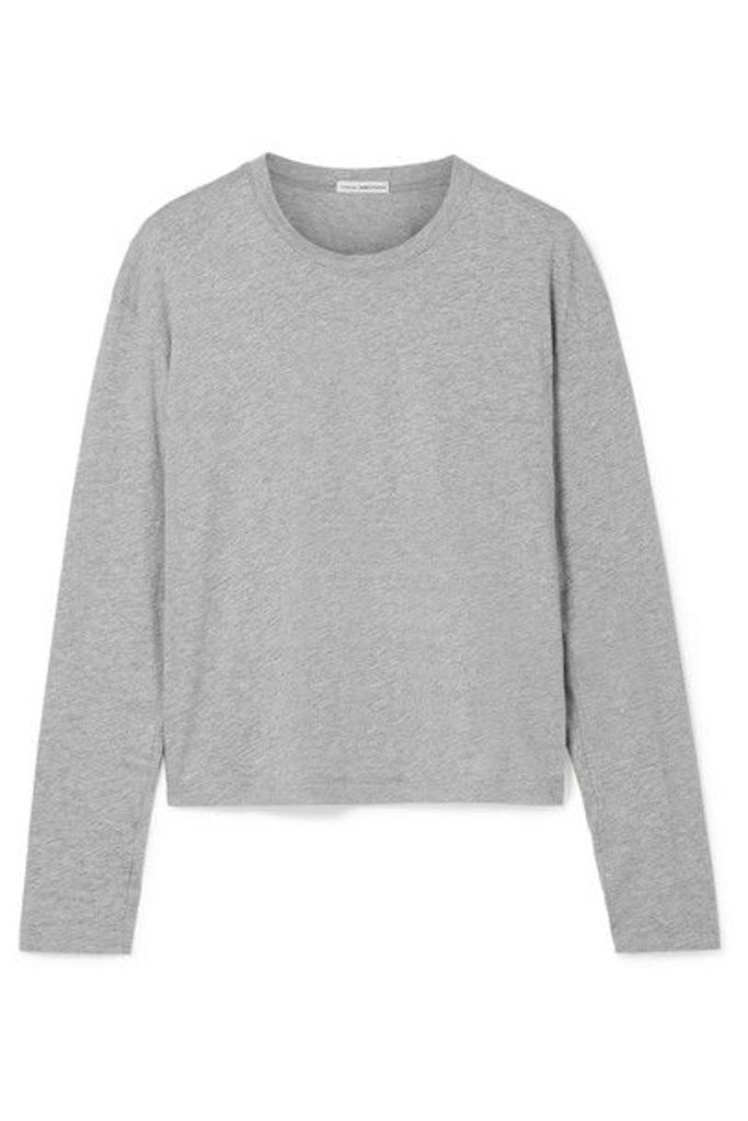 James Perse - Cotton-jersey Top - Gray