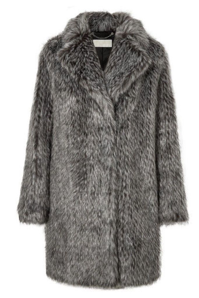 MICHAEL Michael Kors - Faux Fur Coat - Gray