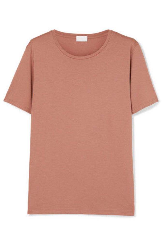 Handvaerk - Pima Cotton-jersey T-shirt - Pink