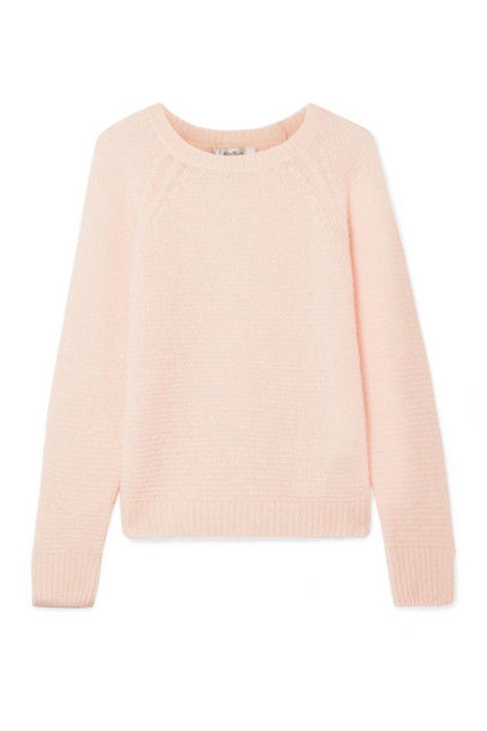 Max Mara - Cashmere And Silk-blend Sweater - Pastel pink