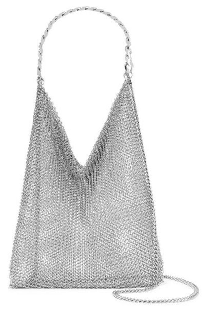 Saskia Diez - Chainmail Shoulder Bag - Silver