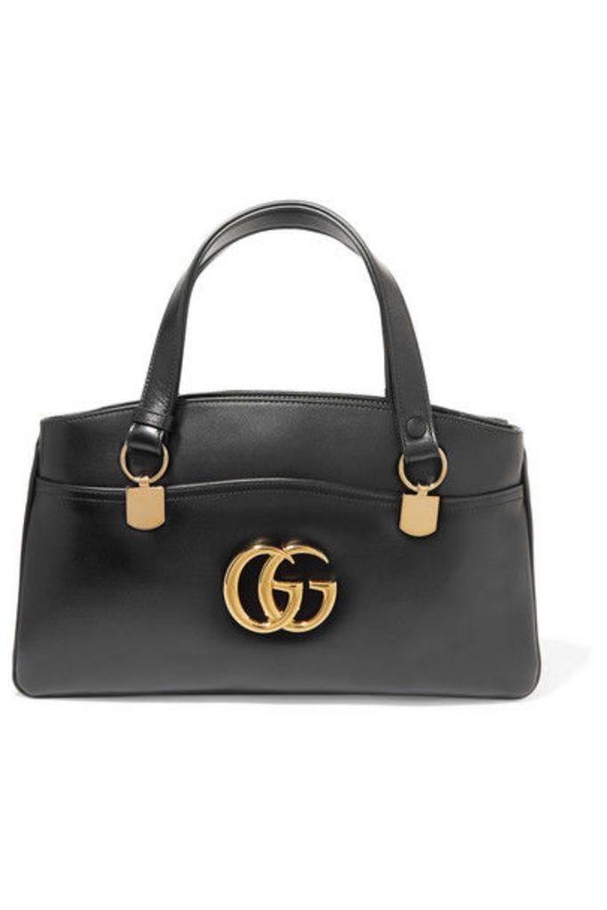 Gucci - Arli Large Leather Shoulder Bag - Black