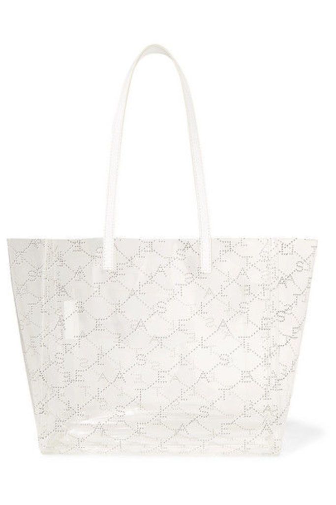 Stella McCartney - Faux Leather-trimmed Printed Pu Tote - White