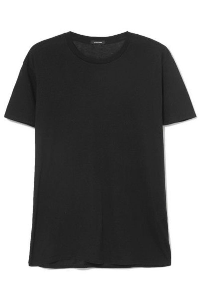 R13 - Boy Cotton And Cashmere-blend T-shirt - Black