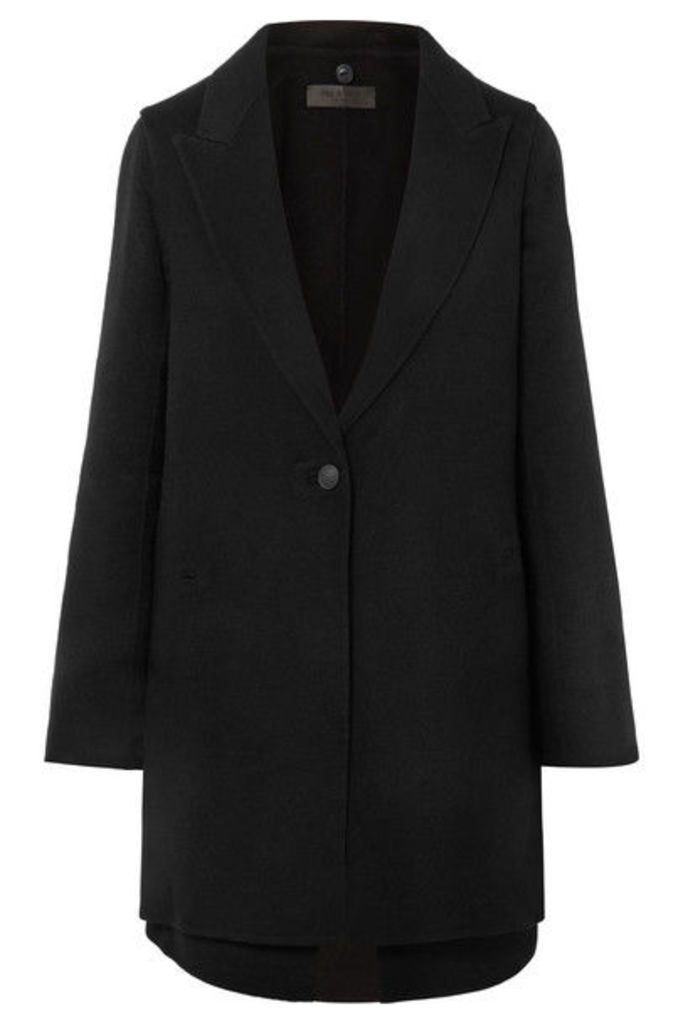 rag & bone - Kaye Convertible Wool-blend Felt Coat - Black