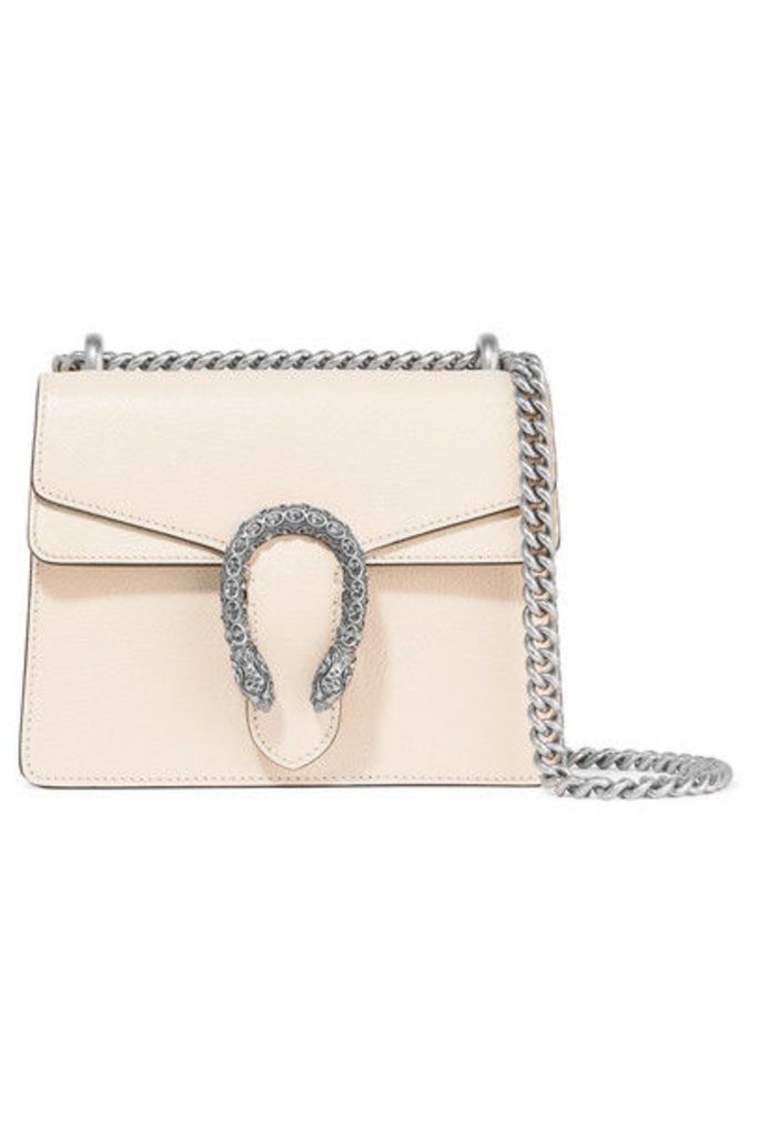 Gucci - Dionysus Mini Textured-leather Shoulder Bag - Ivory
