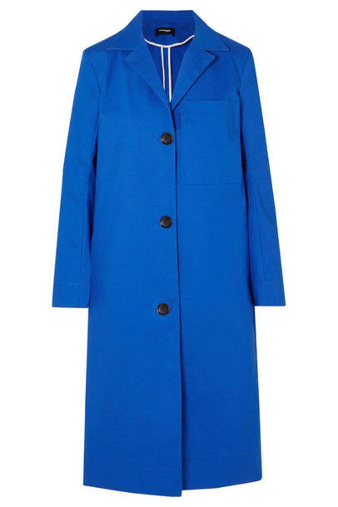 Kwaidan Editions - Bonded Cotton-blend Coat - Blue