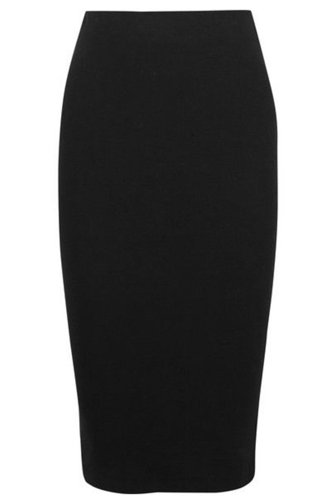 Ninety Percent - Ribbed Organic Cotton-blend Jersey Midi Skirt - Black