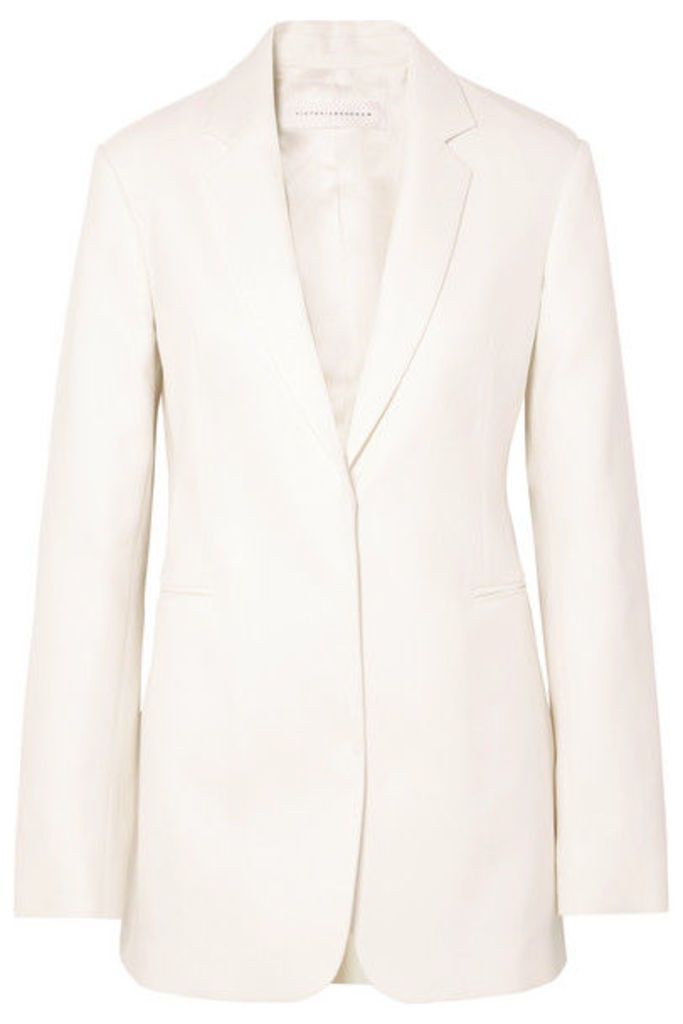 Victoria Beckham - Cotton-blend Blazer - White