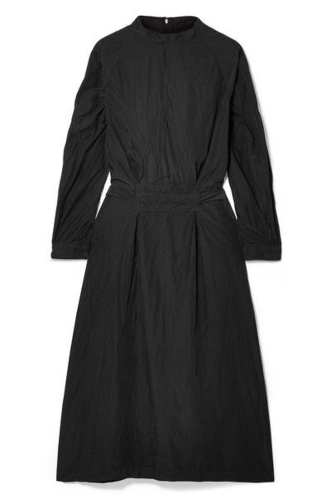 Comme des Garçons Comme des Garçons - Reversible Taffeta Midi Dress - Black