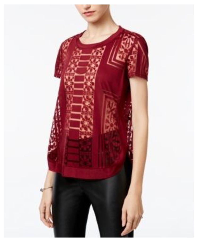 Bar Iii Burnout Top, Only at Macy's
