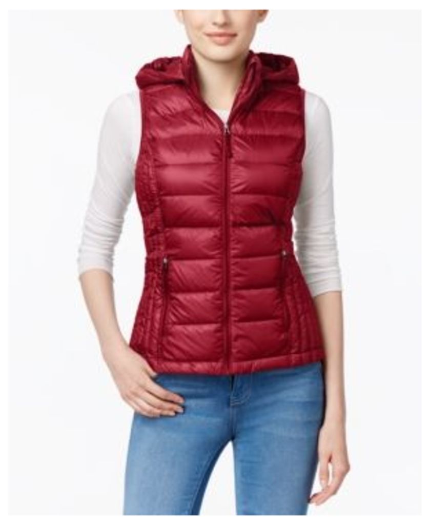 32 Degrees Packable Down Hooded Puffer Vest, Only at Macy's