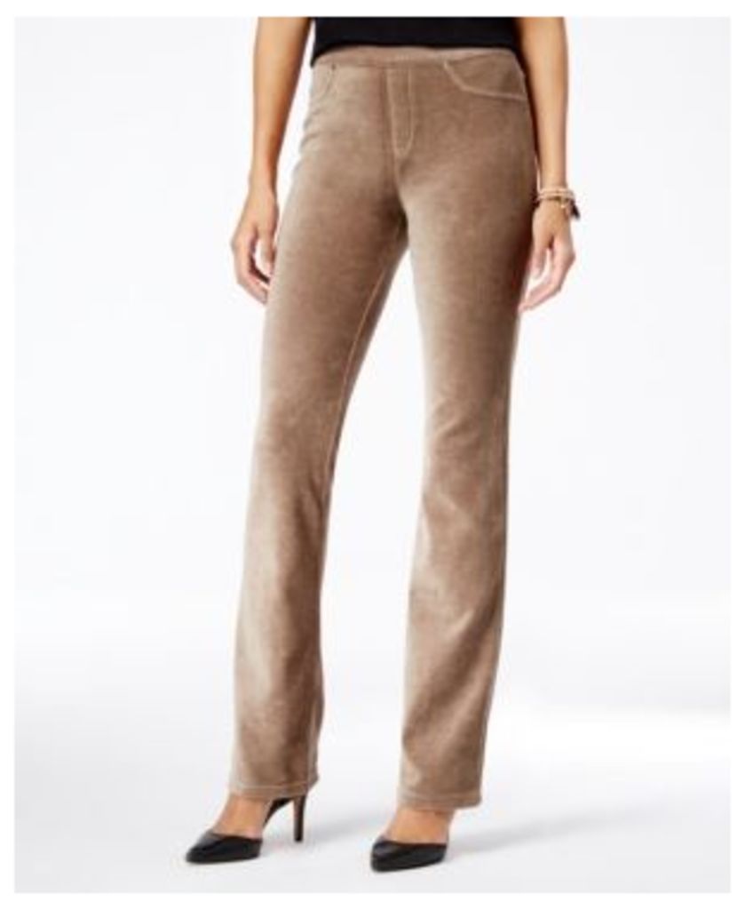 Style & Co Corduroy Pull-On Bootcut Pants, Only at Macy's
