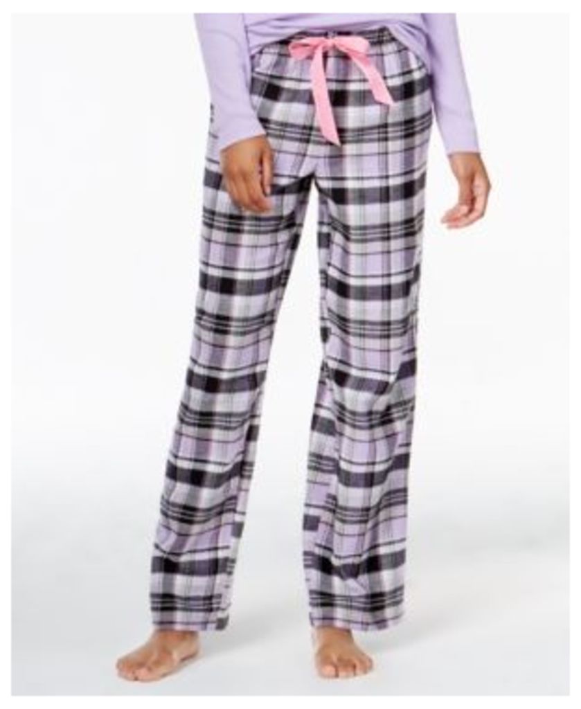 Jenni by Jennifer Moore Plaid Flannel Pajama Pants, Only at Macy's