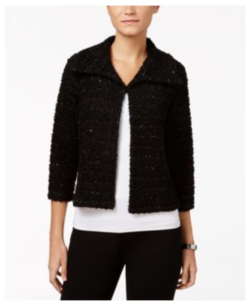 Jm Collection Cropped Boucle Jacket, Only at Macy's