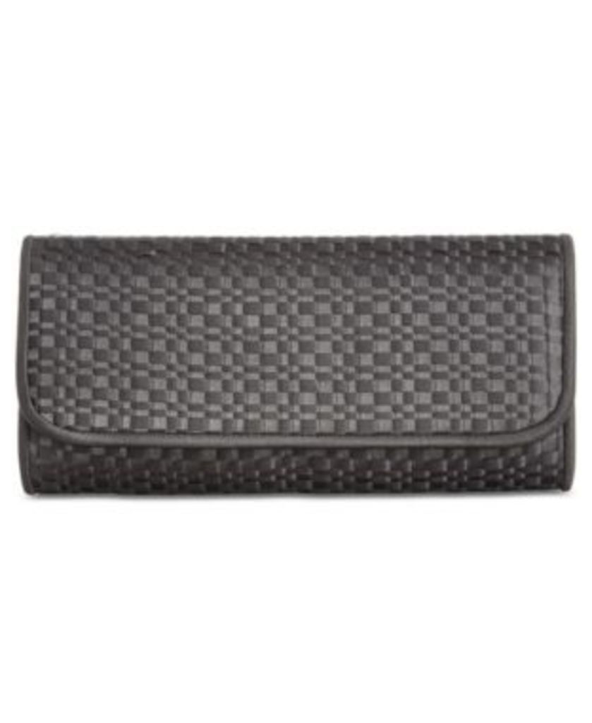 Adrianna Papell Susi Woven Small Envelope Clutch