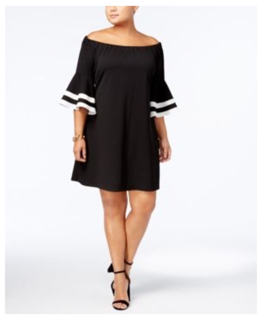 Love Squared Trendy Plus Size Off-The-Shoulder Dress
