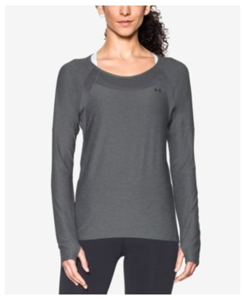 Under Armour Heathered Long-Sleeve Top