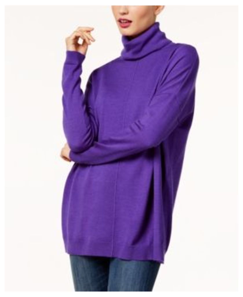 Eileen Fisher Merino Wool Turtleneck Sweater, Regular & Petite