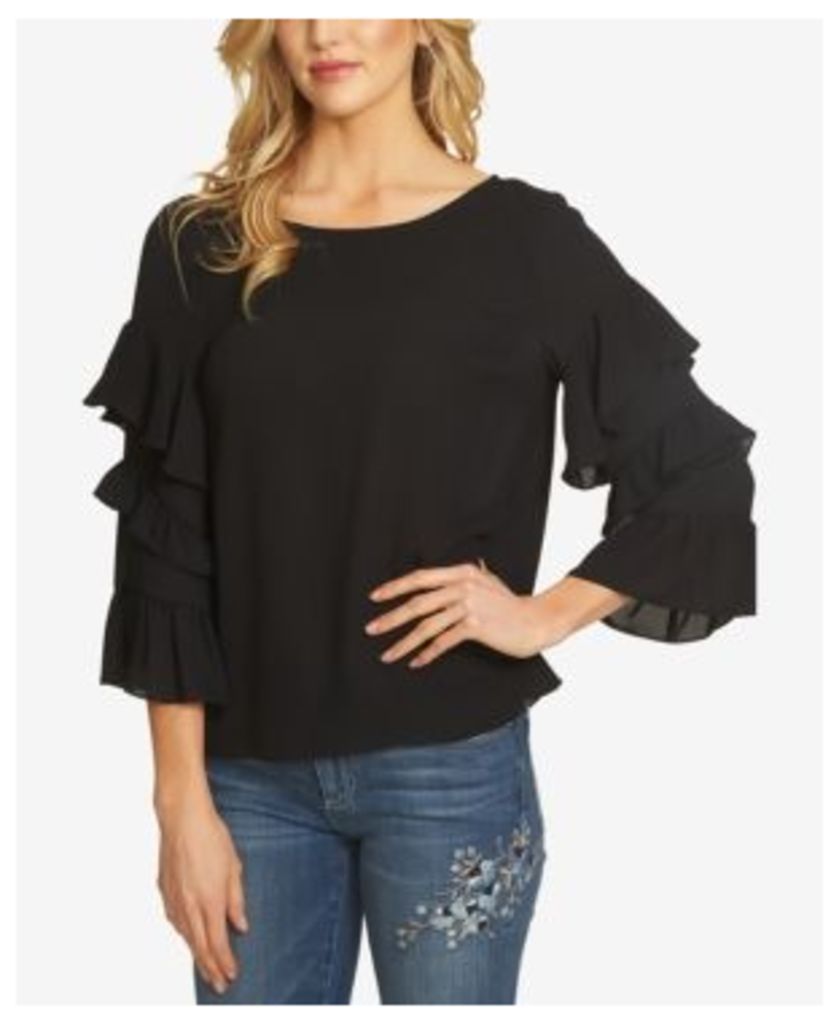 CeCe Tiered-Sleeve Top