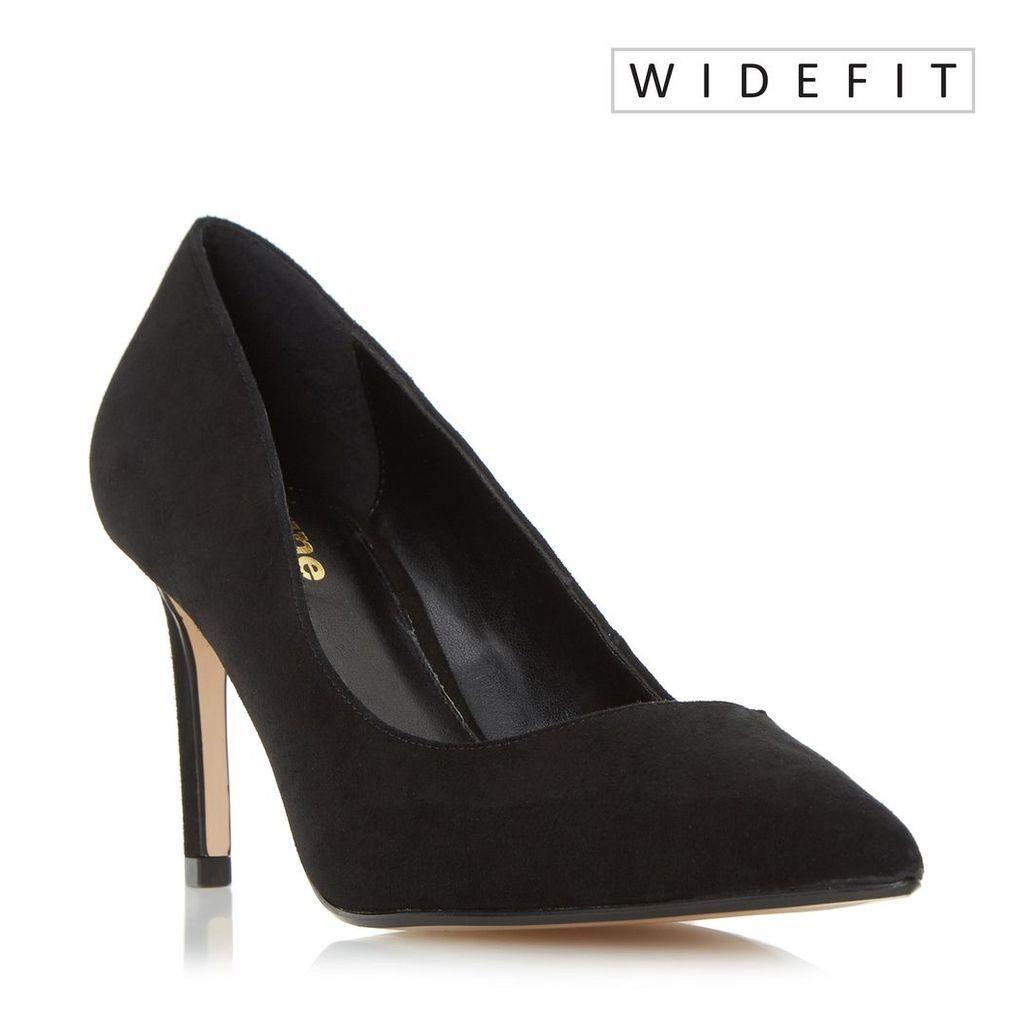 W Abbigail Wide Fit Pointed Toe Court Shoe