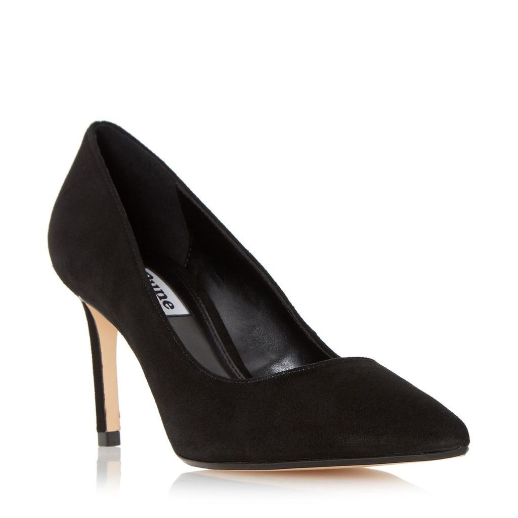 Abbigail Pointed Toe Mid Heel Court Shoe