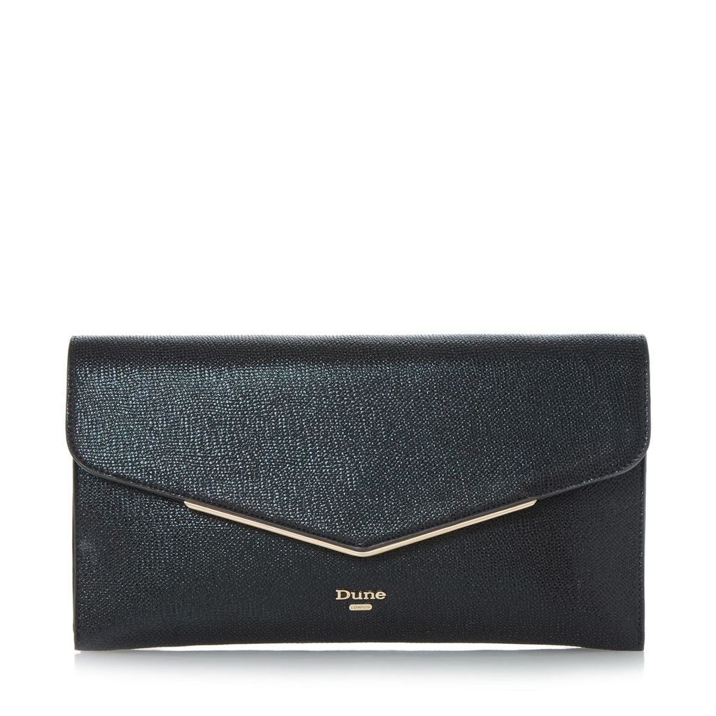 Epeonnie Metal Insert Envelope Clutch Bag