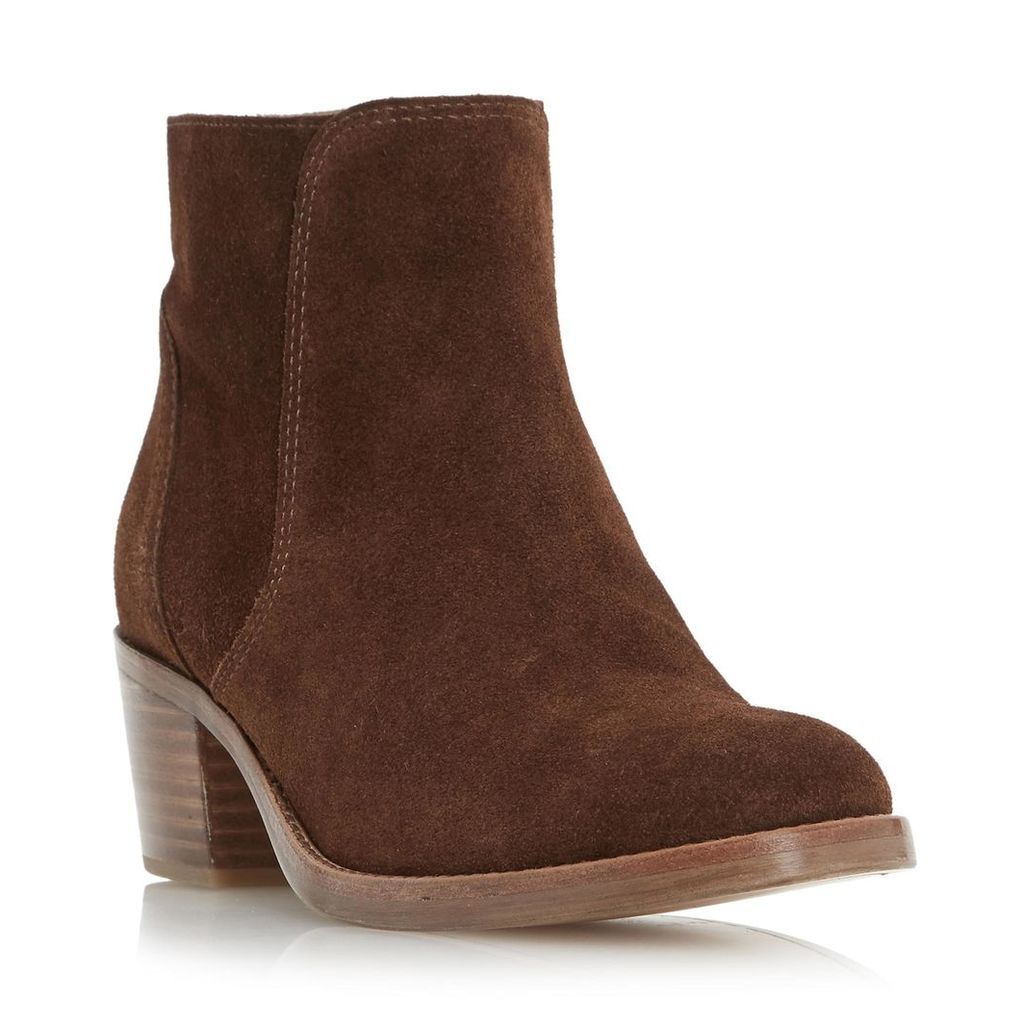 Pearson Stacked Block Heel Ankle Boot