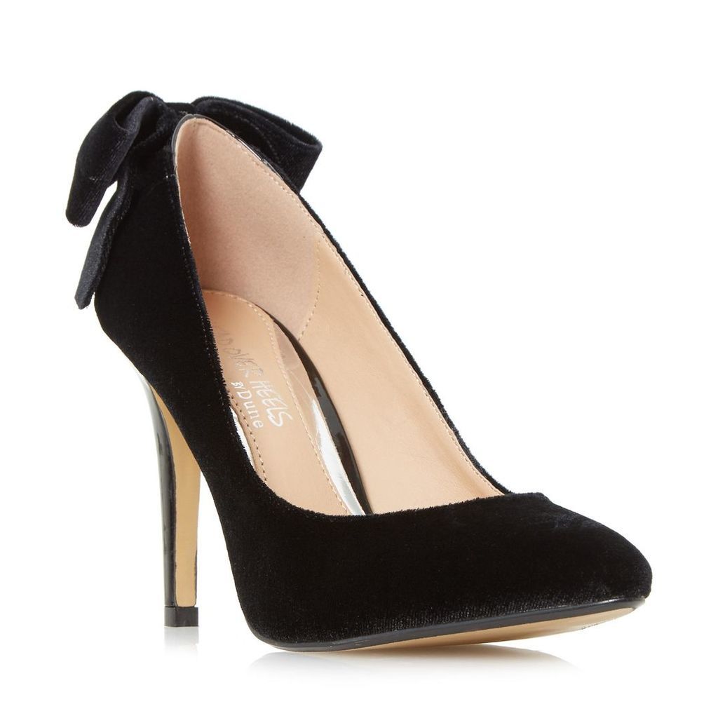 Ashleigh Bow Back Pointed Toe Court Shoe