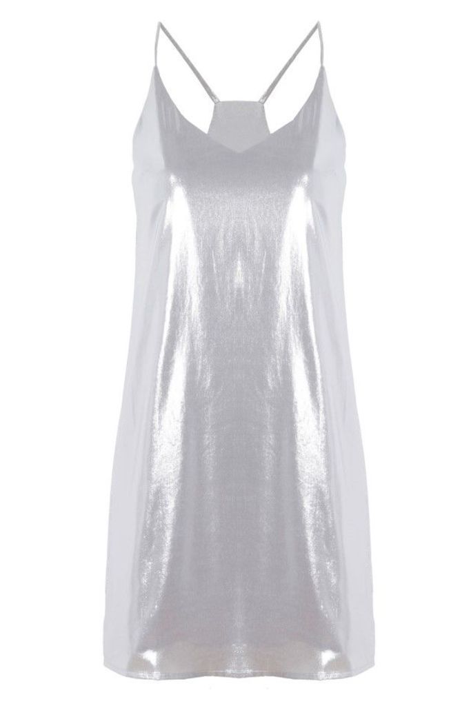 Noely Dress Silver