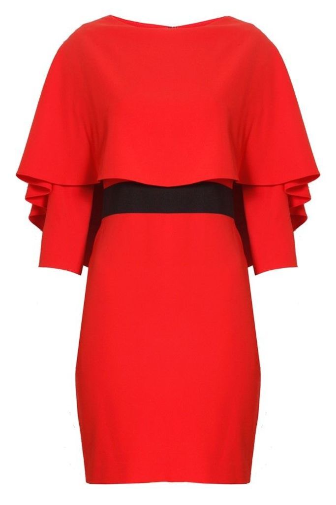 Cairo Fitted Dress Poppy
