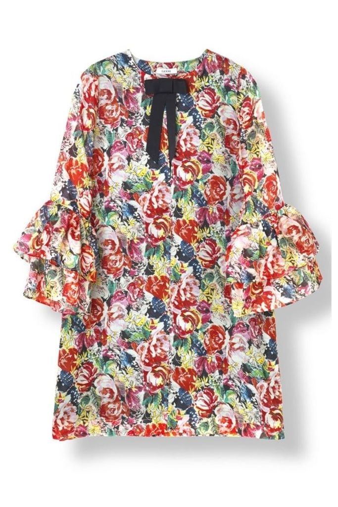 Seneca Silk Dress Multicolour