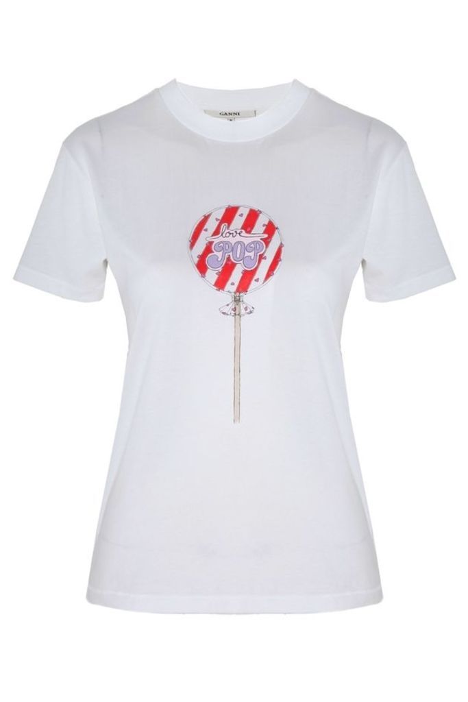 Lollipop T Shirt Bright White