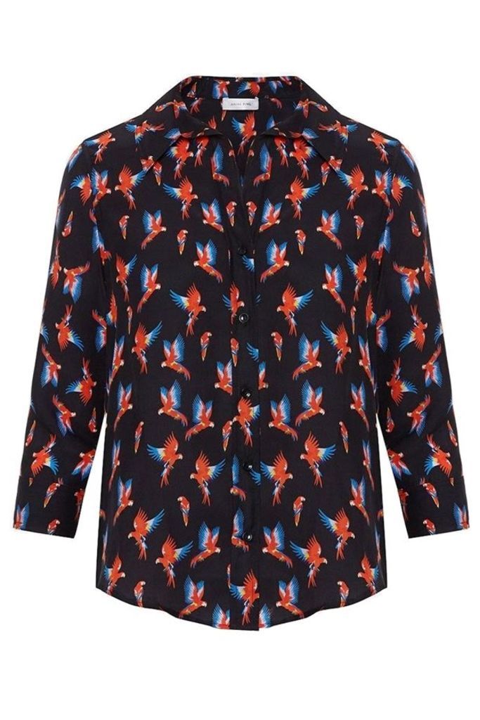 Billie Blouse In Parrots