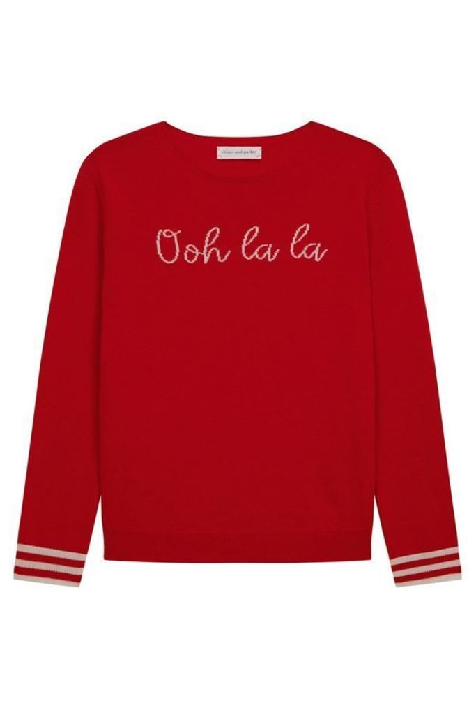 Ooh La La Cashmere Sweater Red