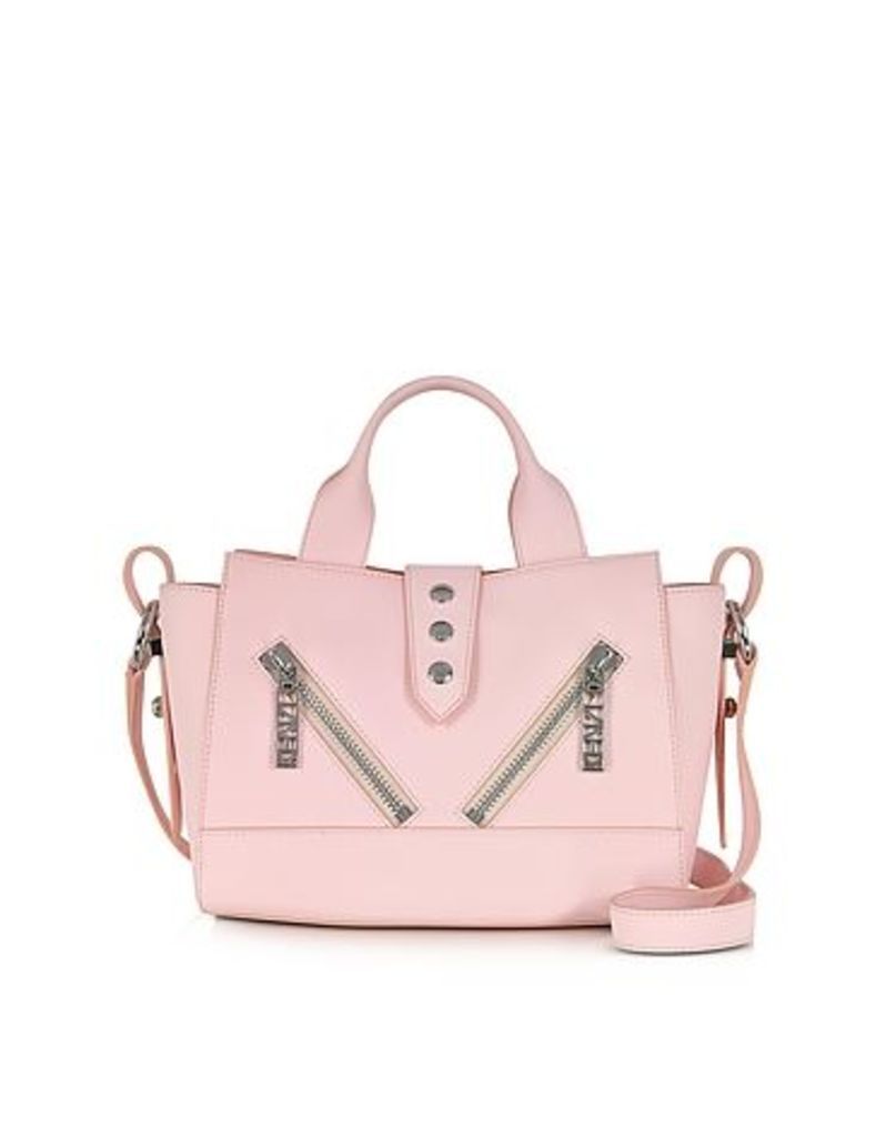 Kenzo - Mini Kalifornia Rose Gommato Leather Handbag